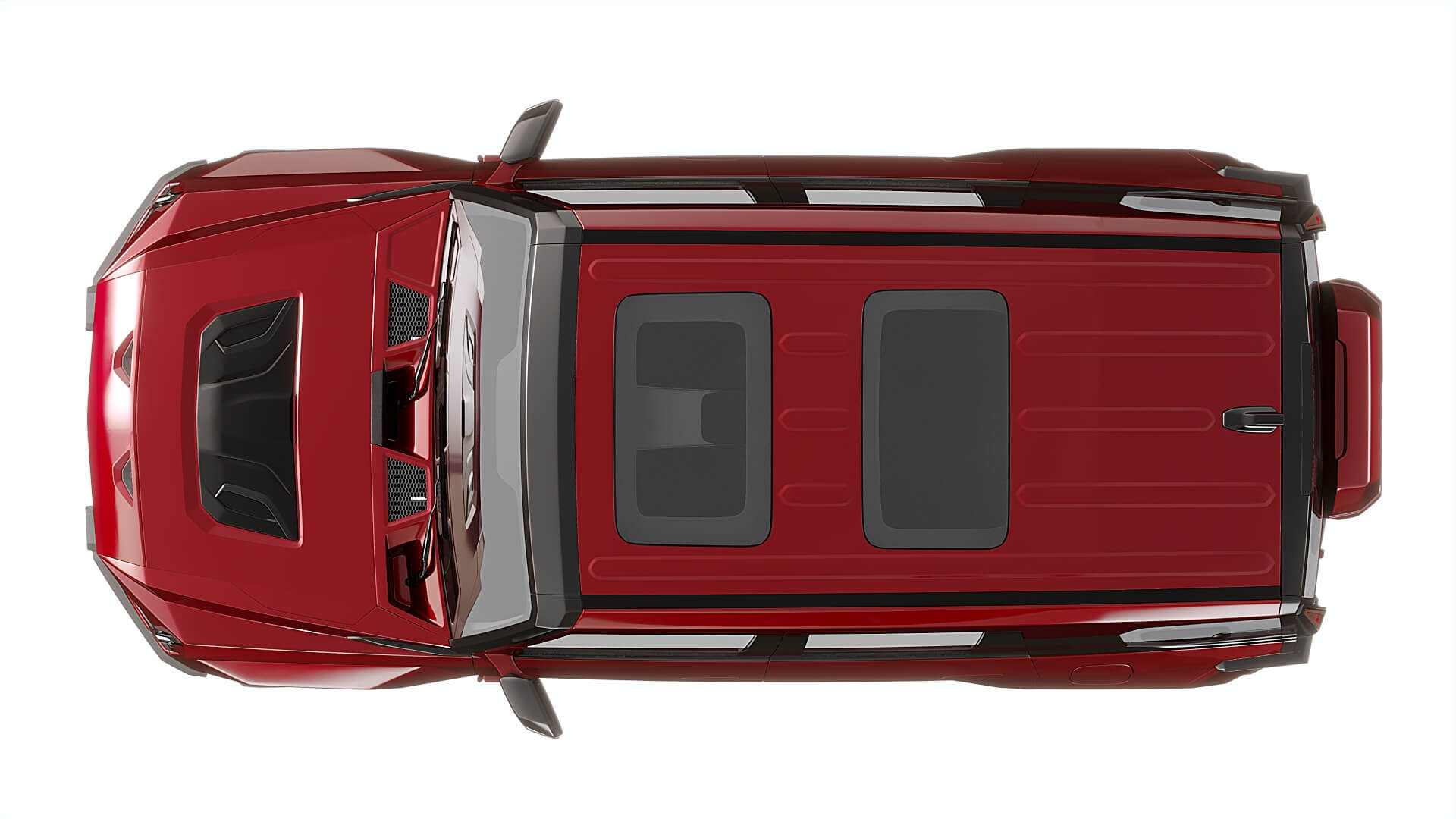 SUV Dongfeng Mengshi 917 2026 3D Model