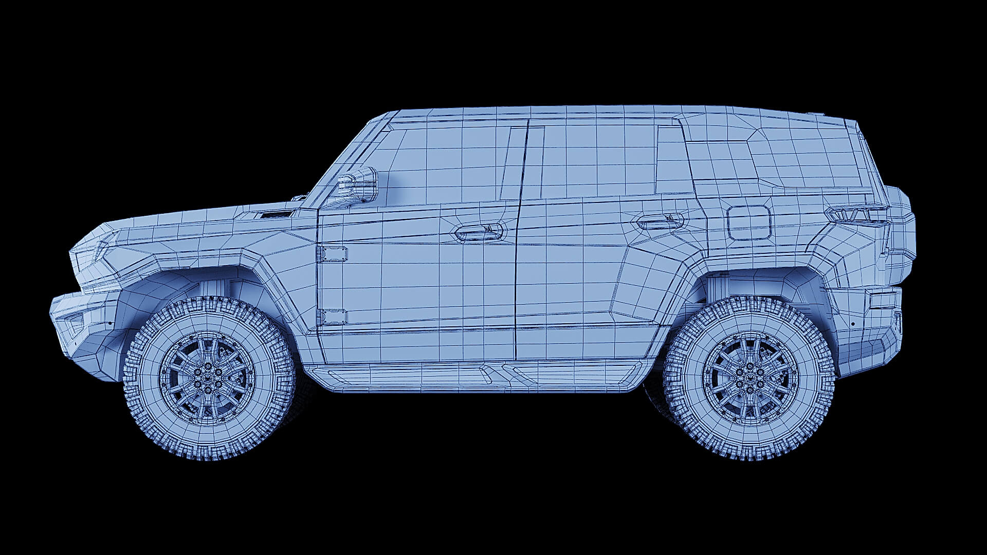 SUV Dongfeng Mengshi 917 2026 3D Model