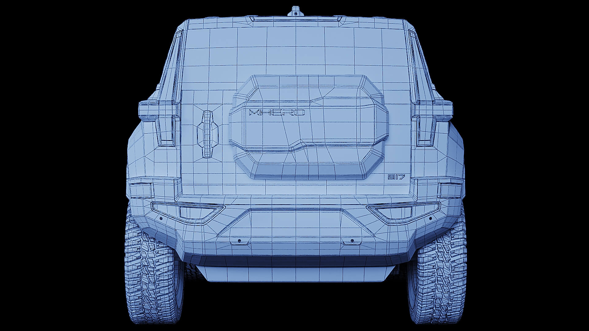 SUV Dongfeng Mengshi 917 2026 3D Model