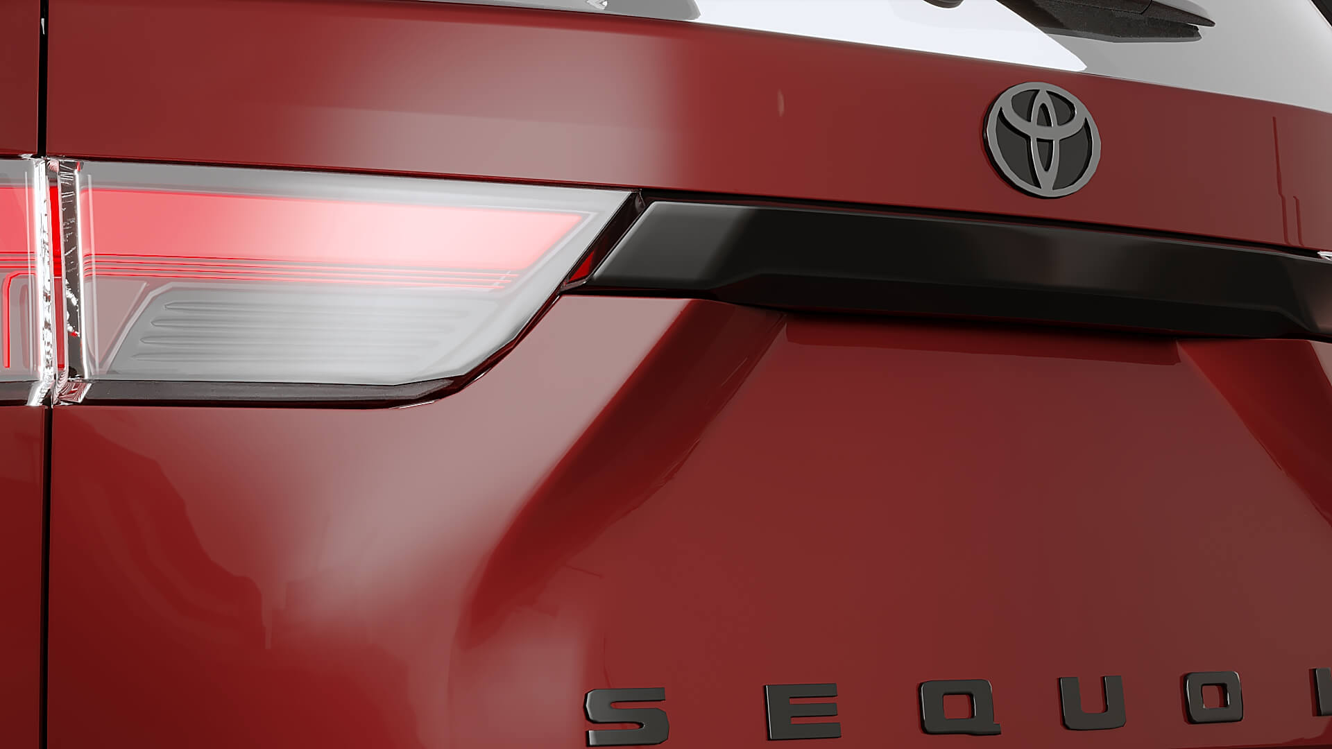 Toyota Sequoia 2023 3D Model