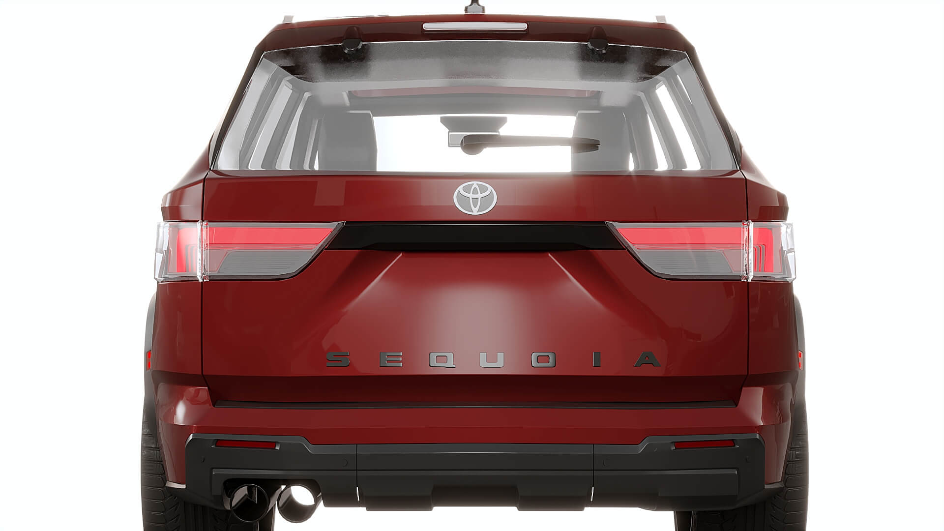 Toyota Sequoia 2023 3D Model