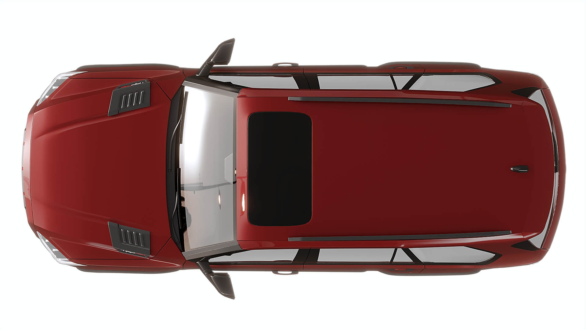 Toyota Sequoia 2023 3D Model