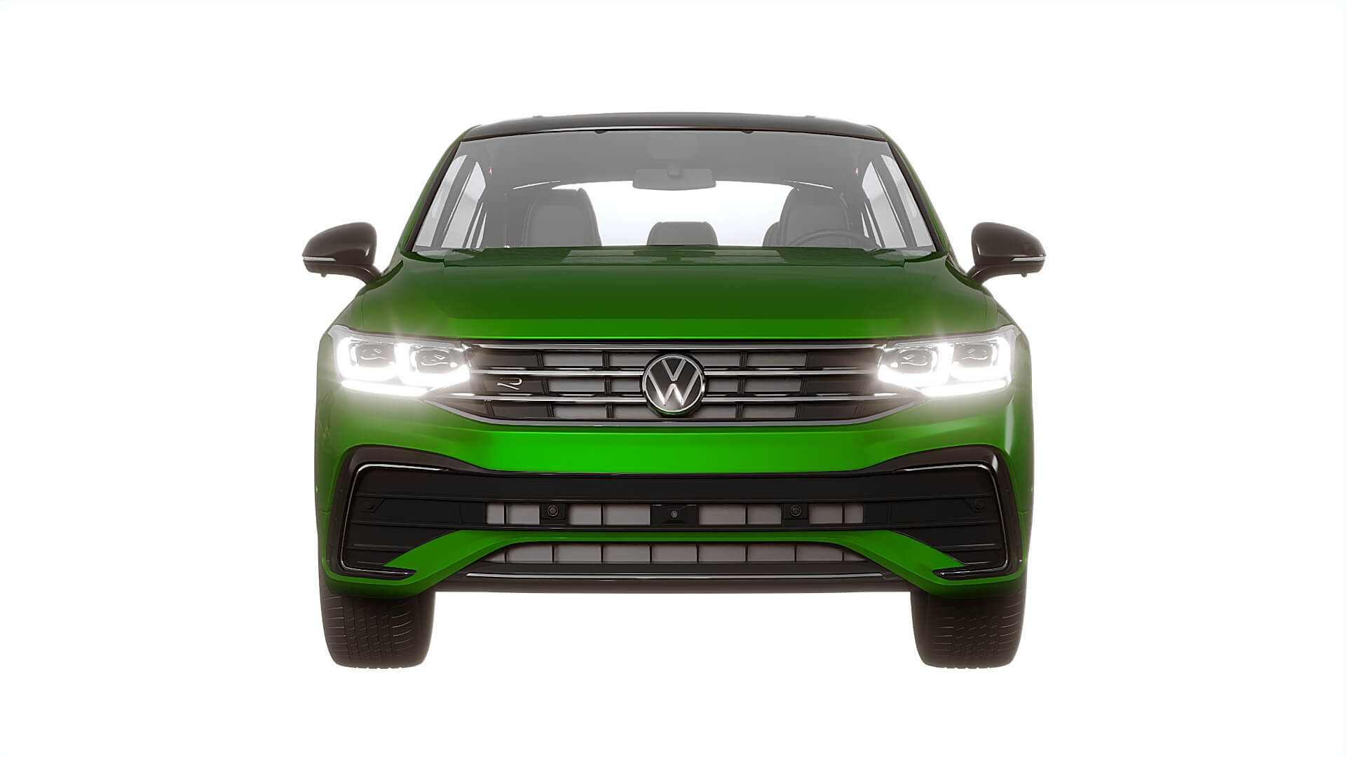 Volkswagen Tiguan 2021 3D Model