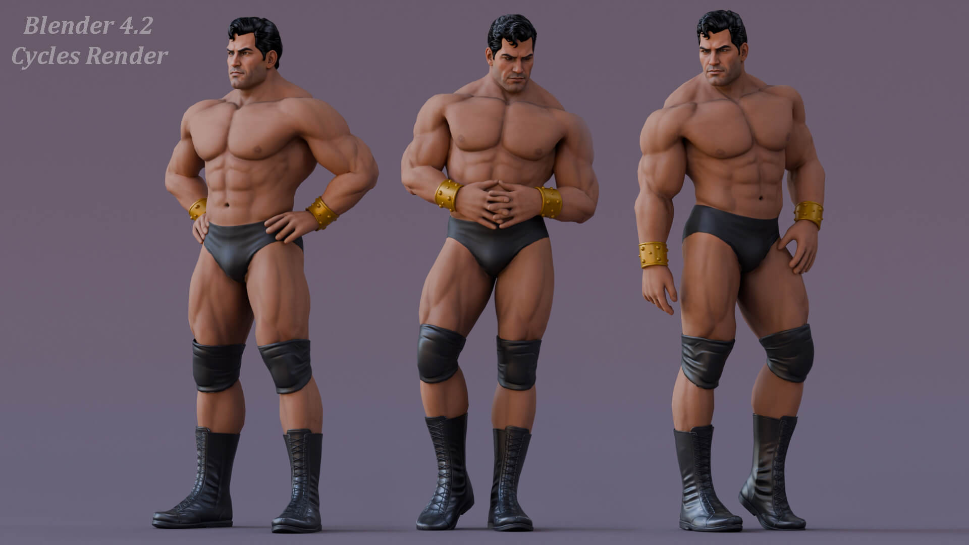Action Hero Base 3D Model