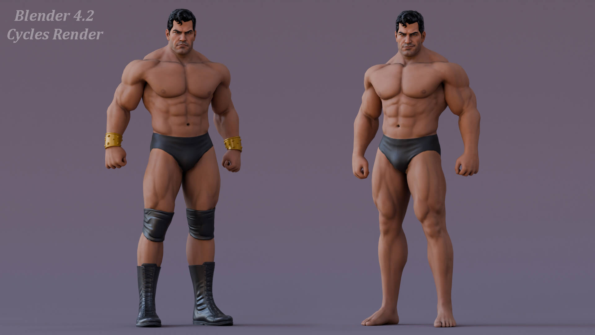 Action Hero Base 3D Model