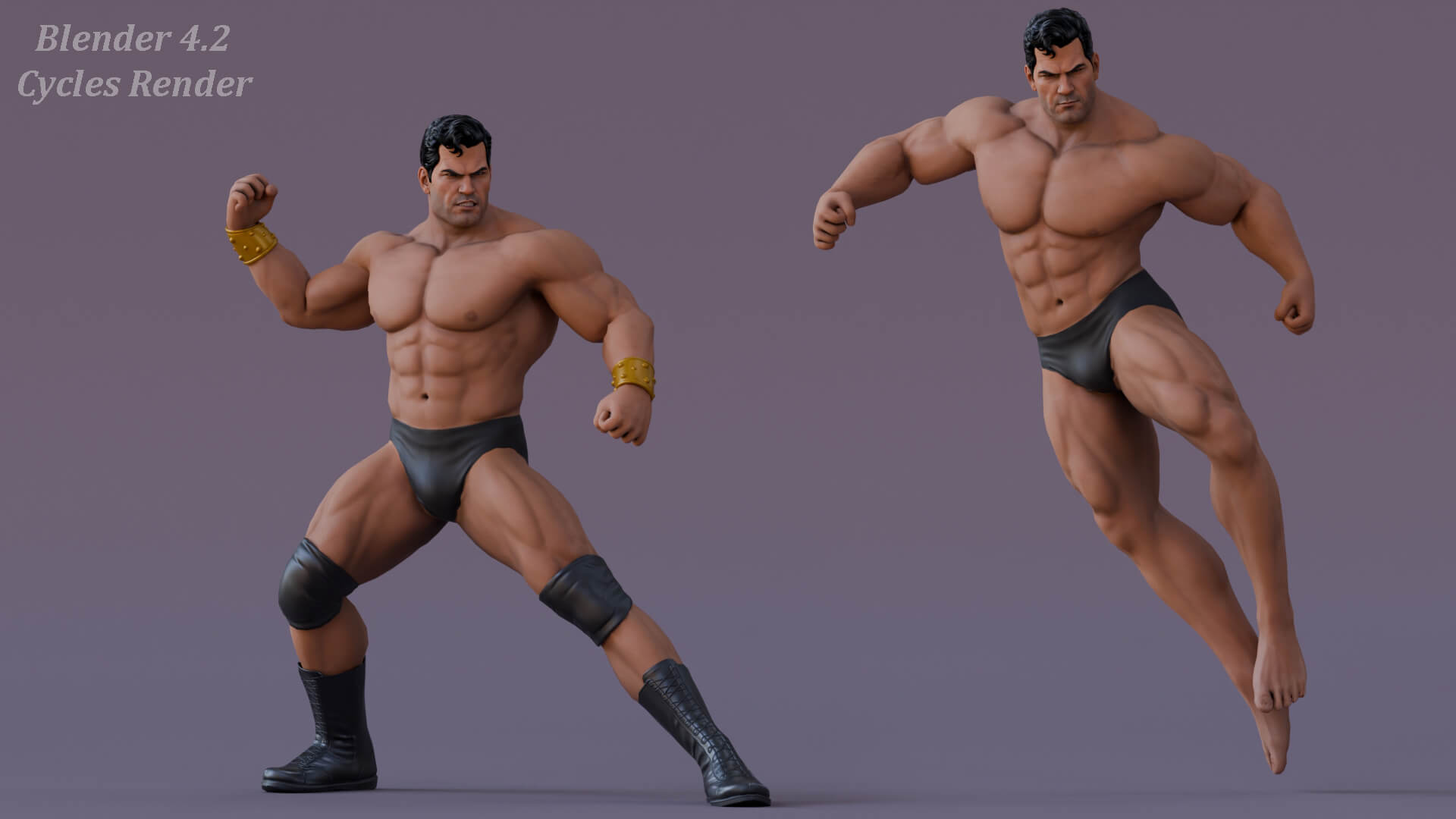 Action Hero Base 3D Model