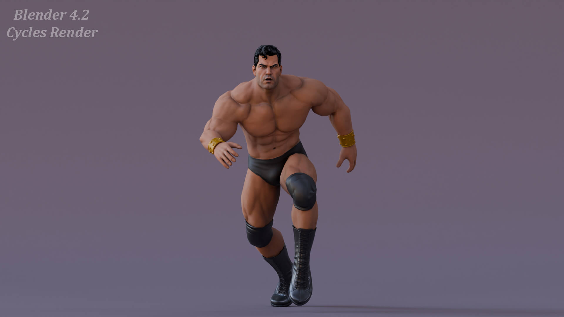 Action Hero Base 3D Model