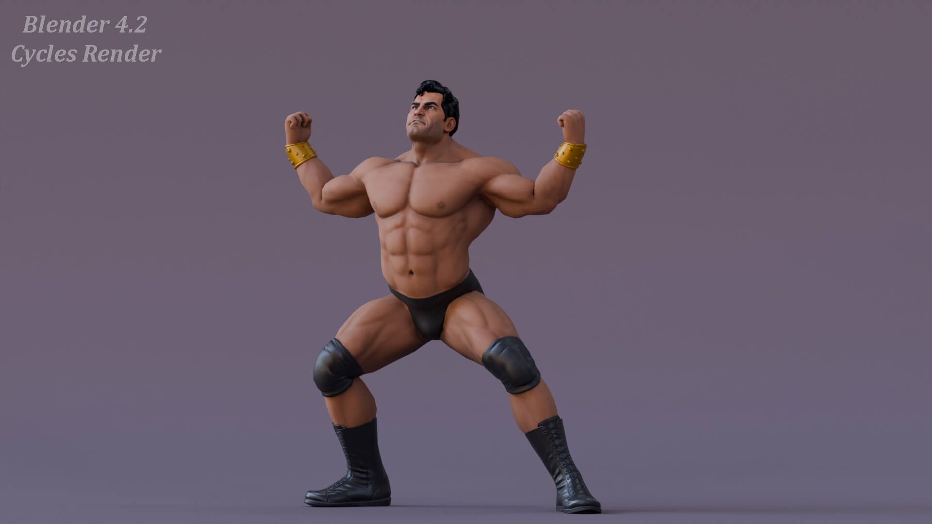 Action Hero Base 3D Model