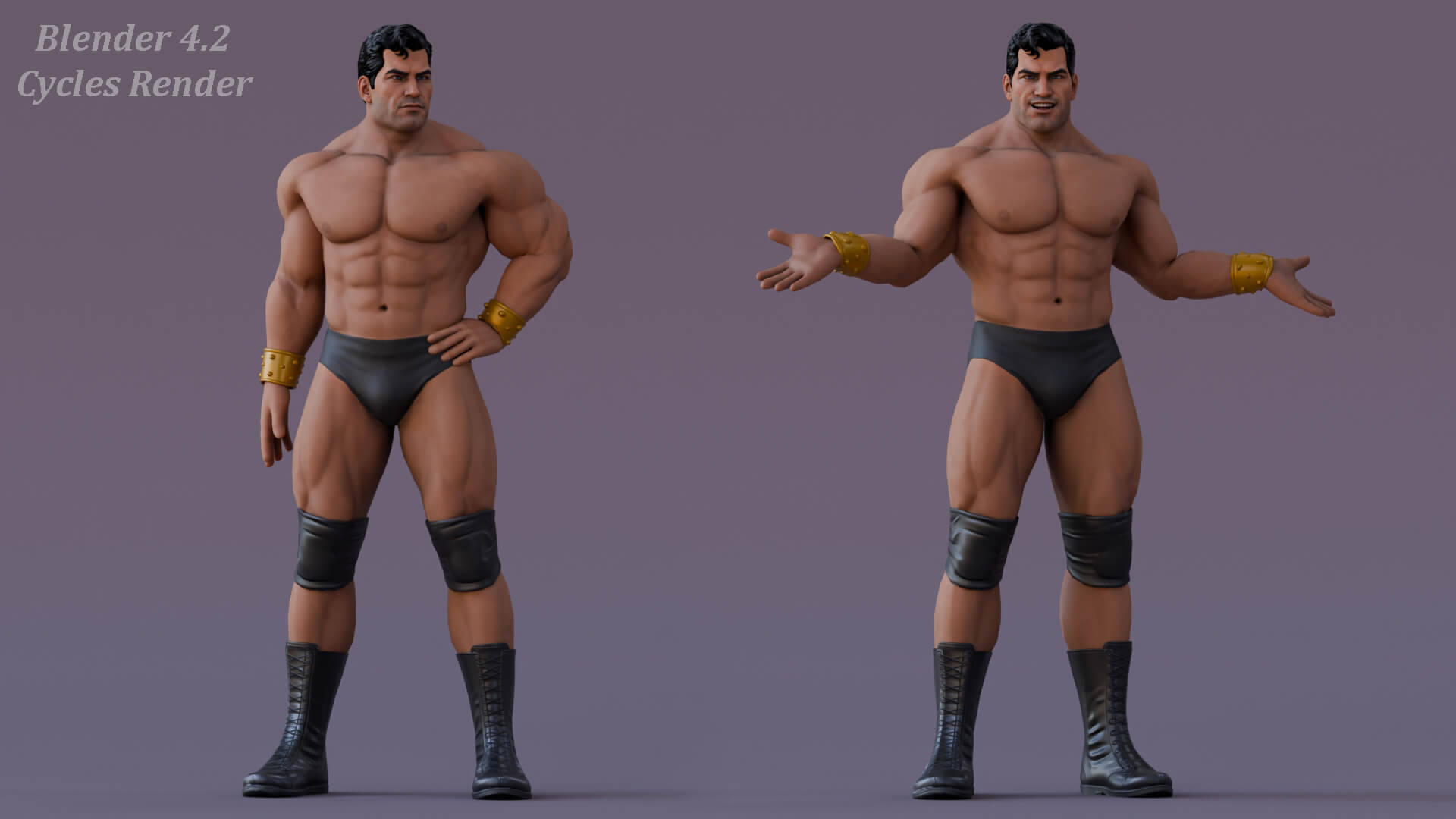 Action Hero Base 3D Model