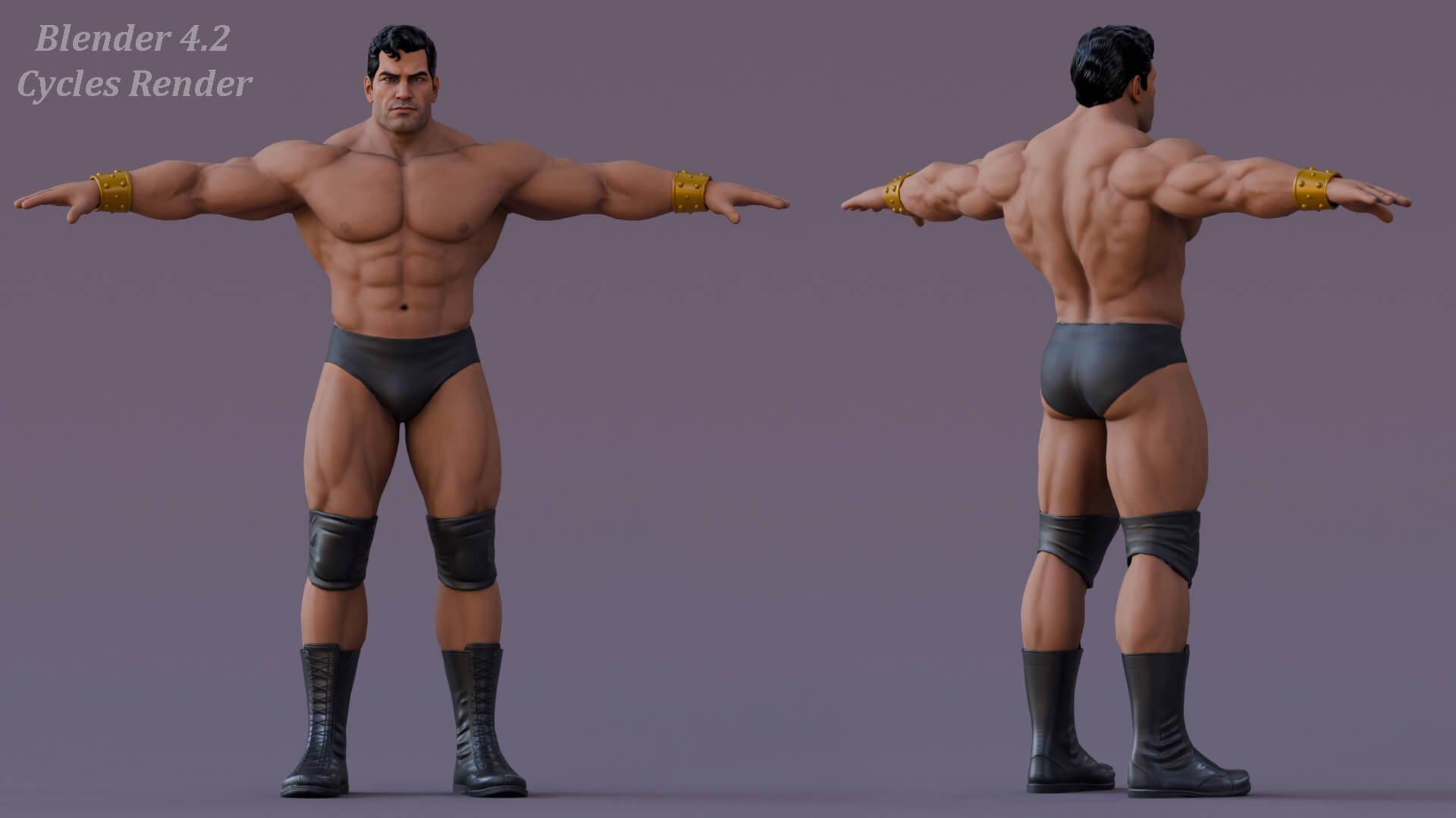 Action Hero Base 3D Model