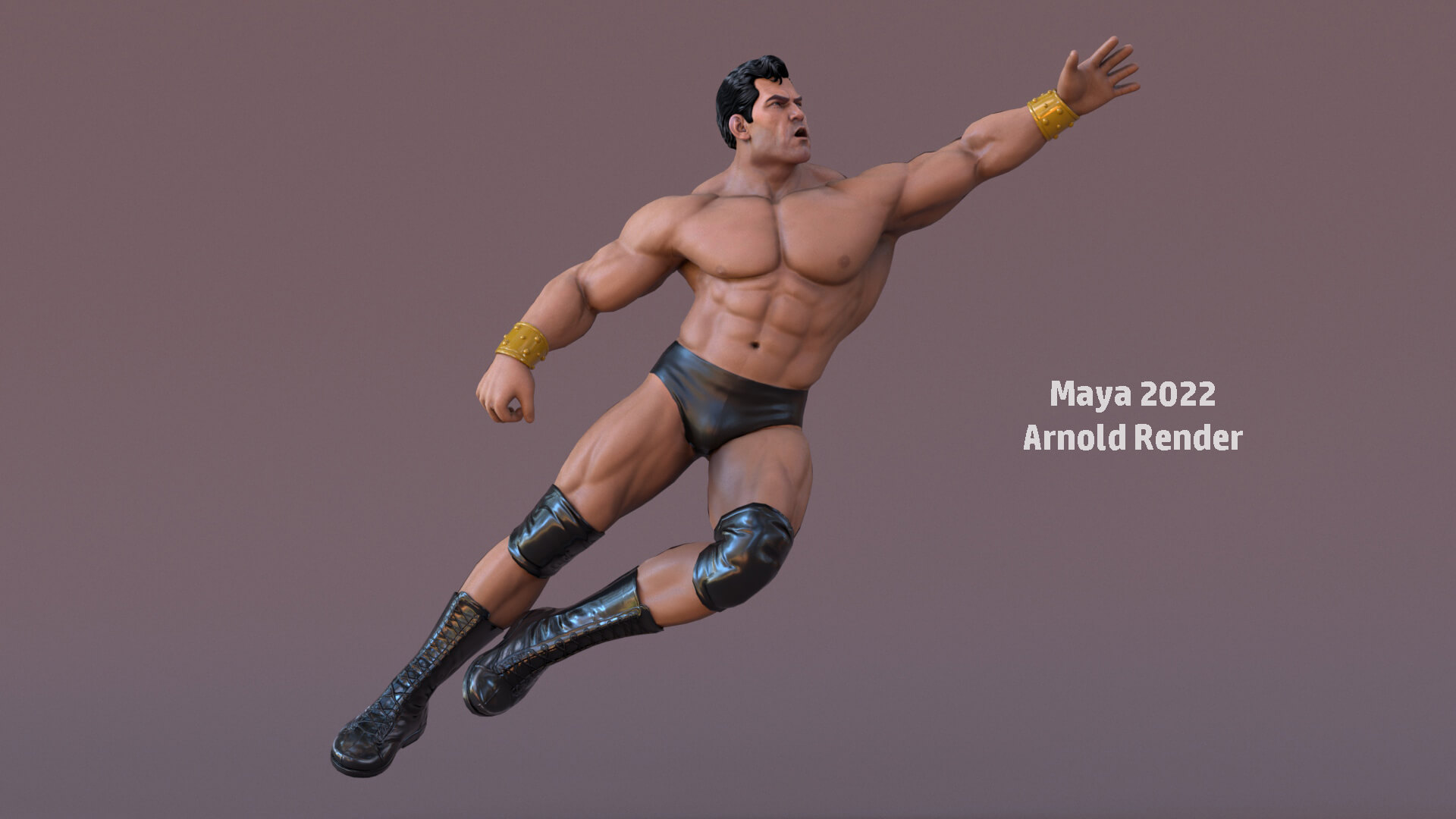 Action Hero Base 3D Model