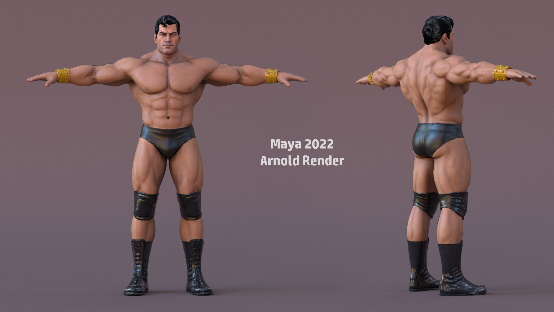 Action Hero Base 3D Model