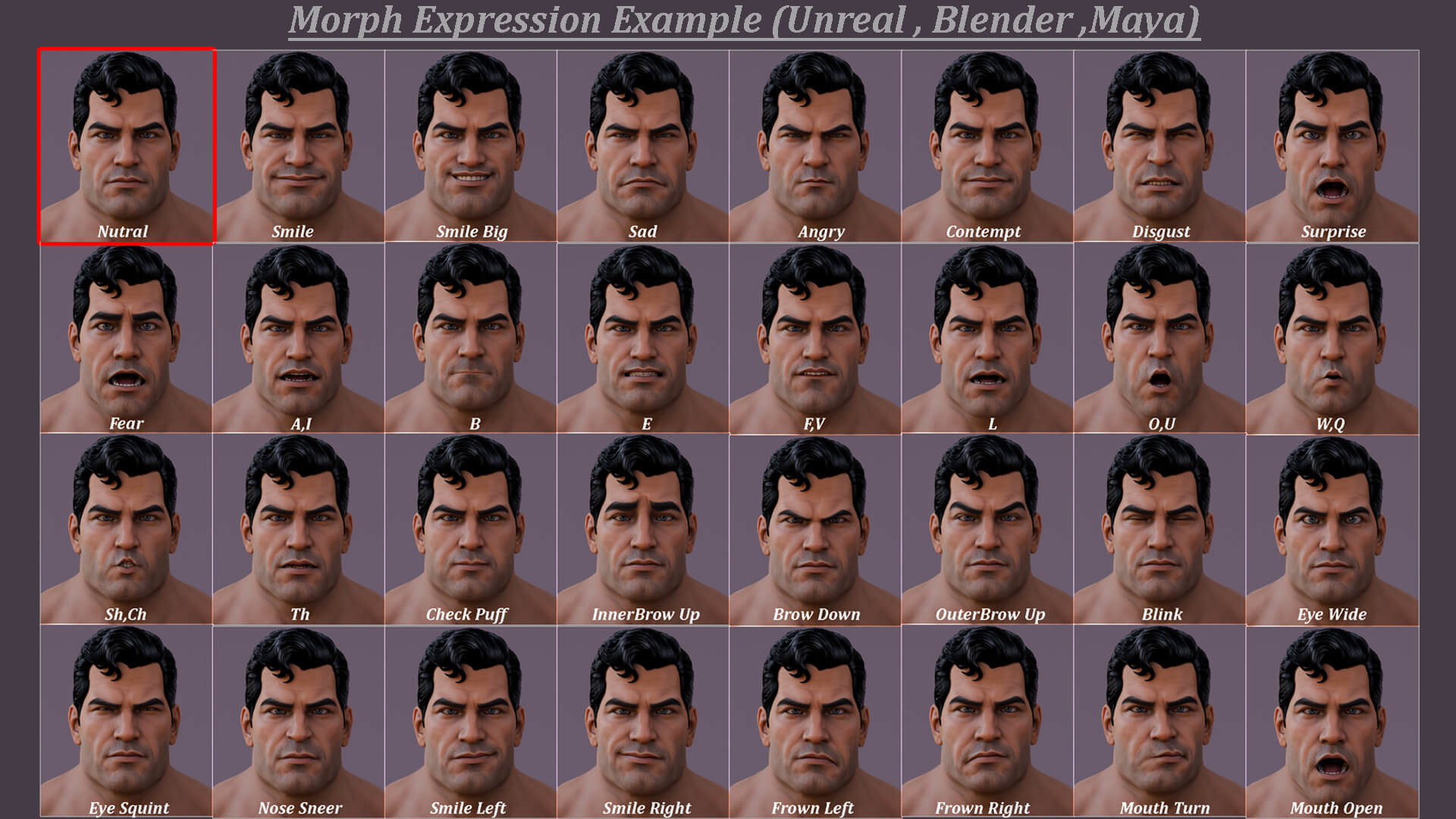 Action Hero Base 3D Model