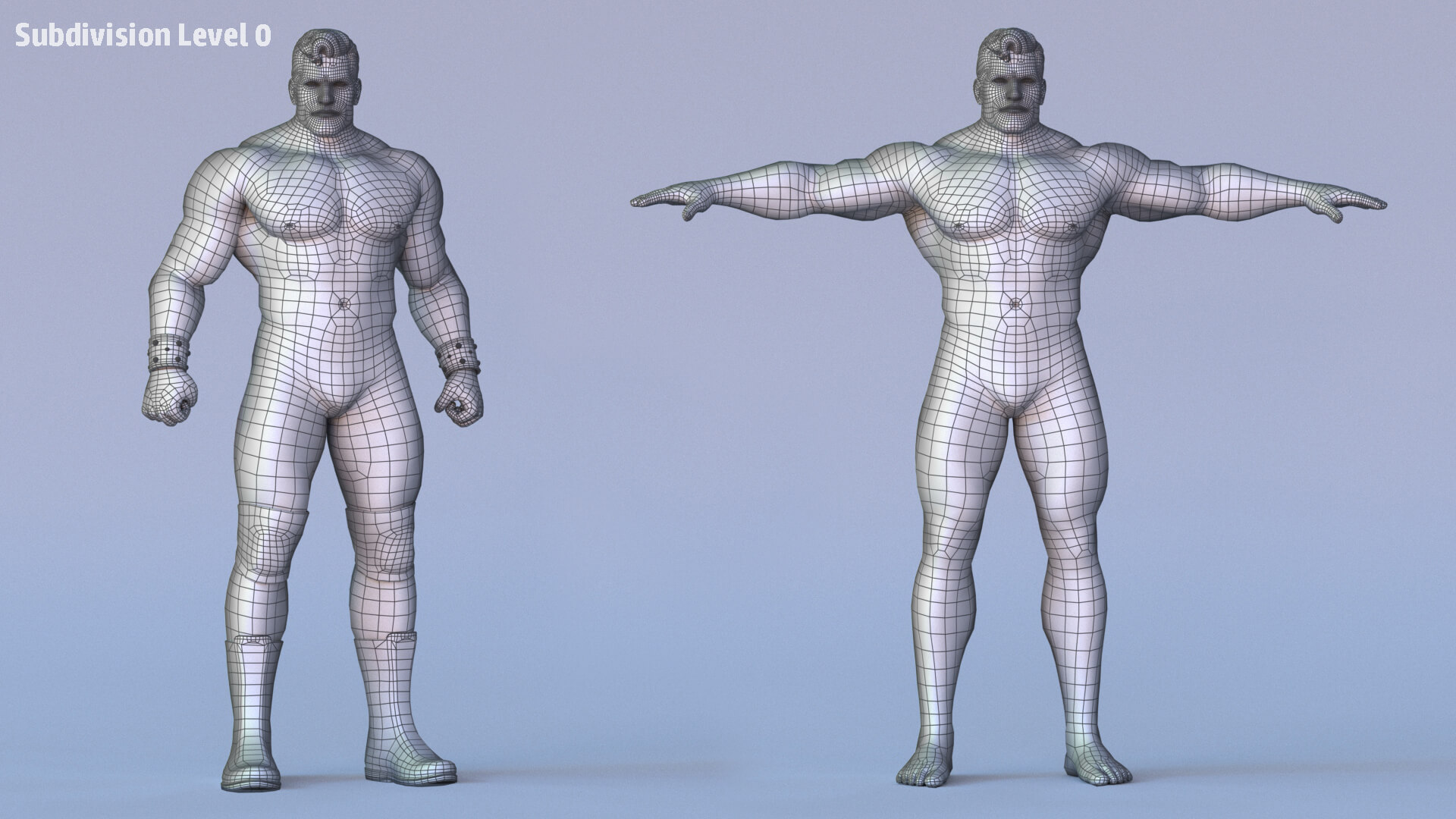 Action Hero Base 3D Model
