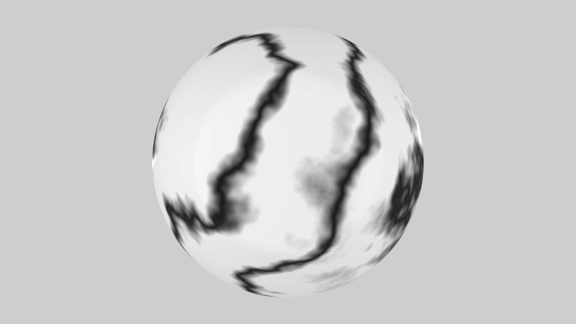 Marble Ceramic Bowl 3D Model