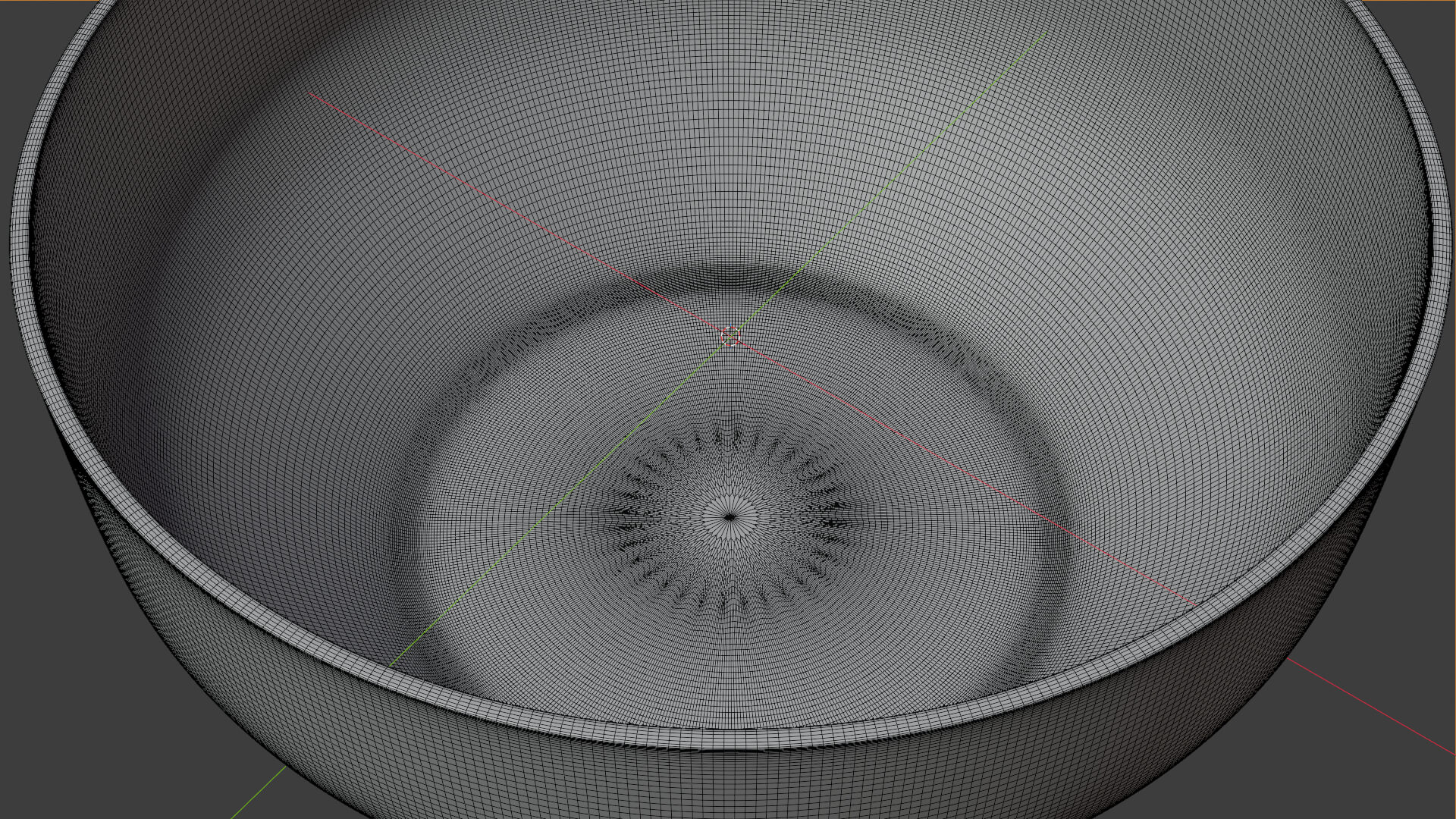 Marble Ceramic Bowl 3D Model