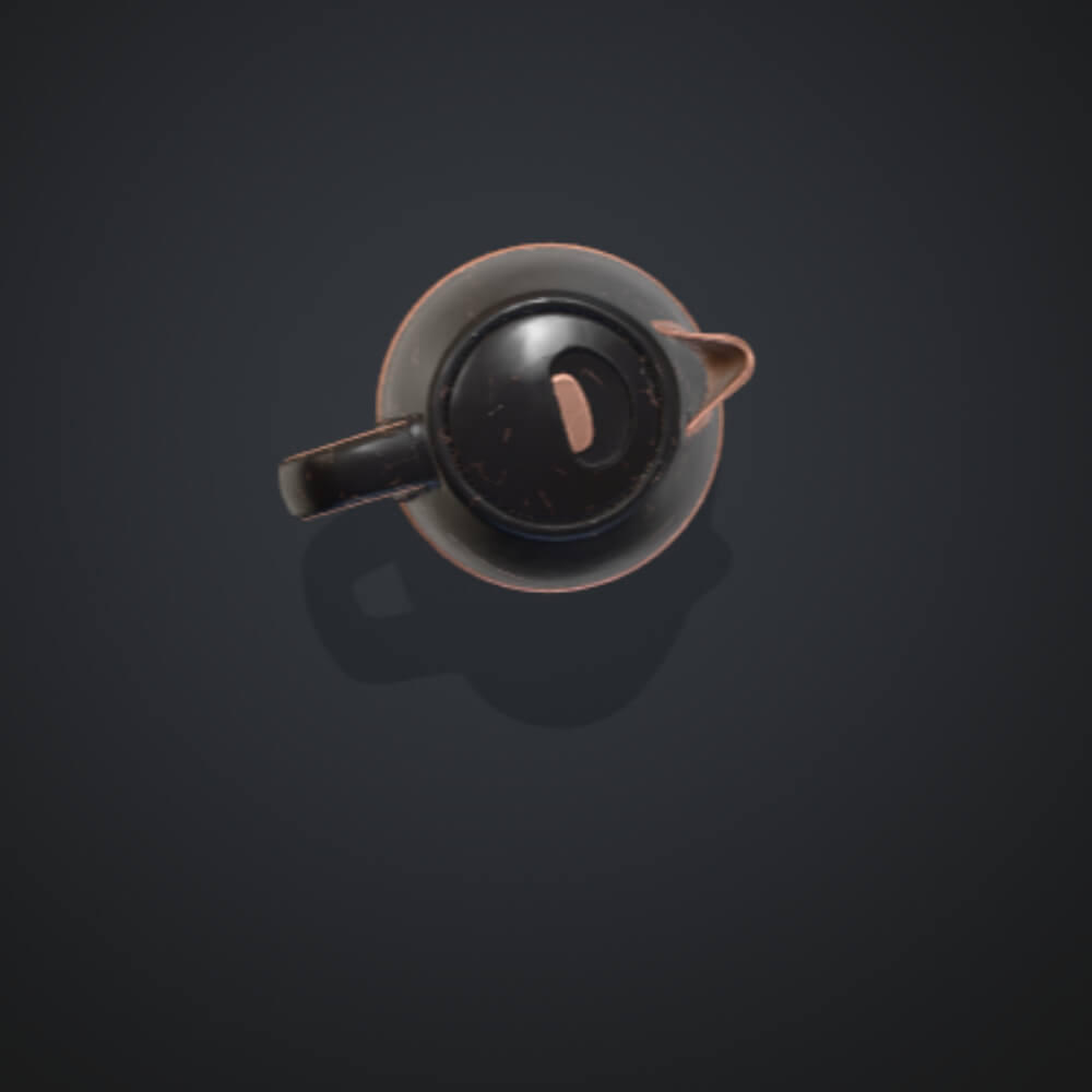 3D Model Modern Electric Kettle - Architectural Visuals 3D Model