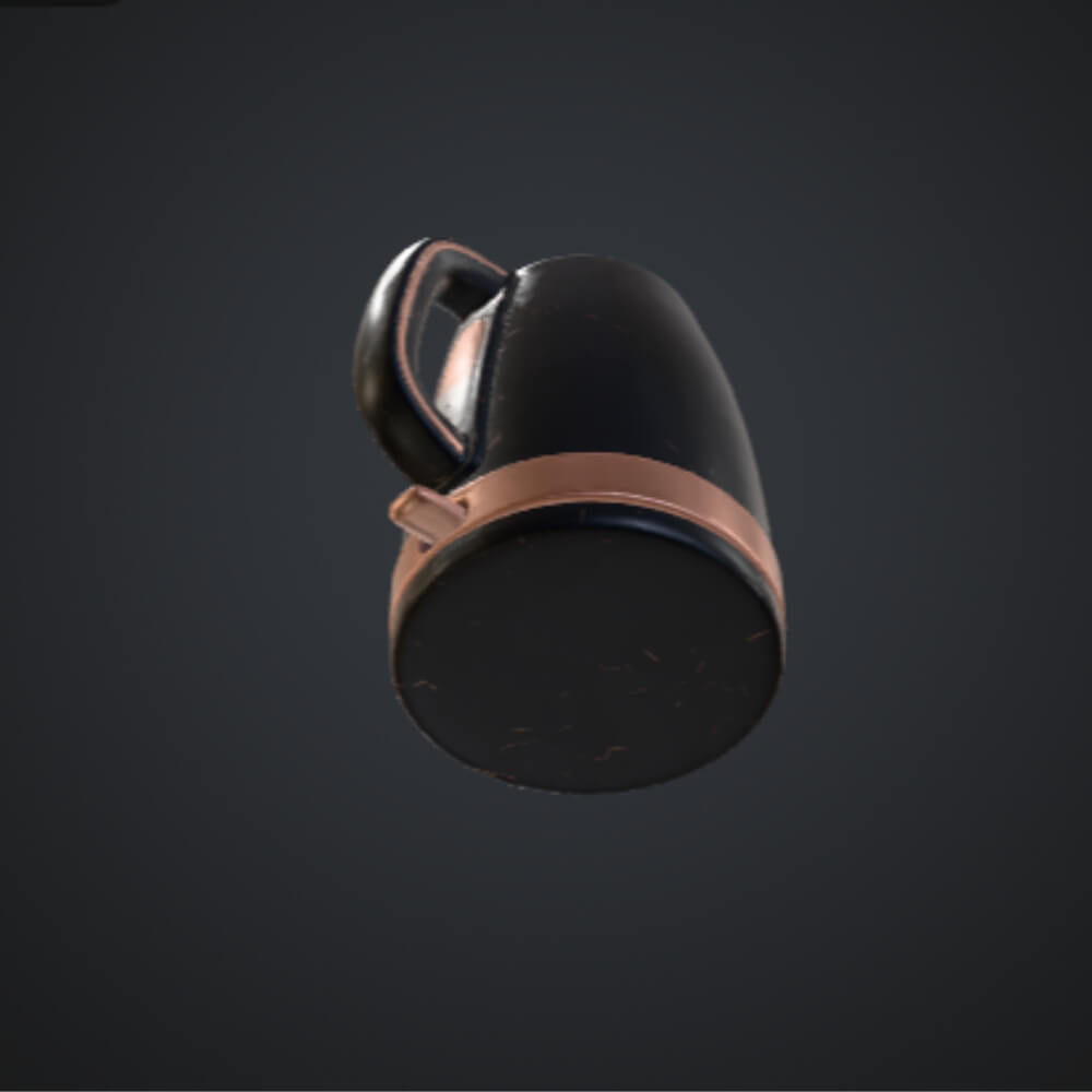3D Model Modern Electric Kettle - Architectural Visuals 3D Model