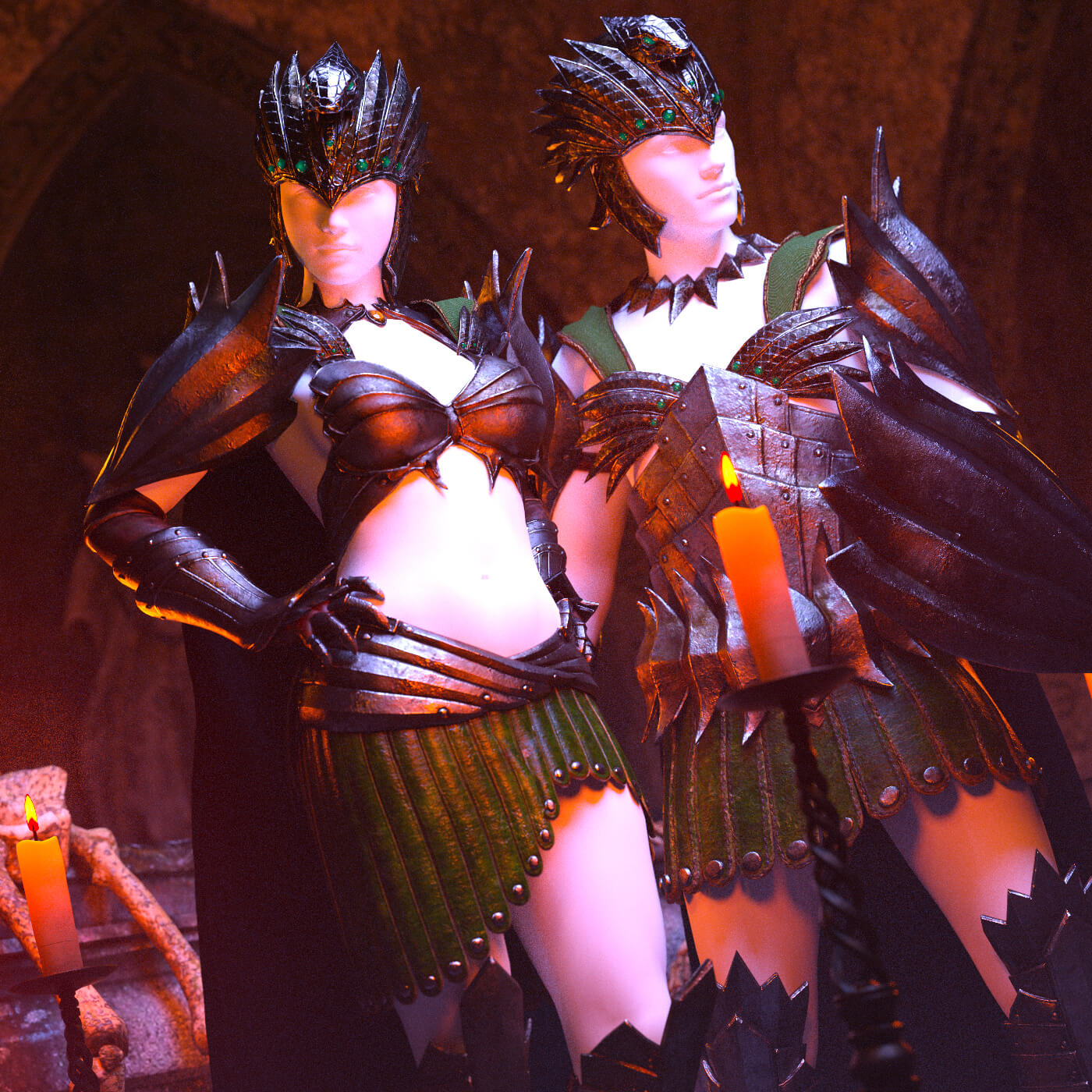 Dark Seductors for Genesis 8 Male &amp Female Daz Content