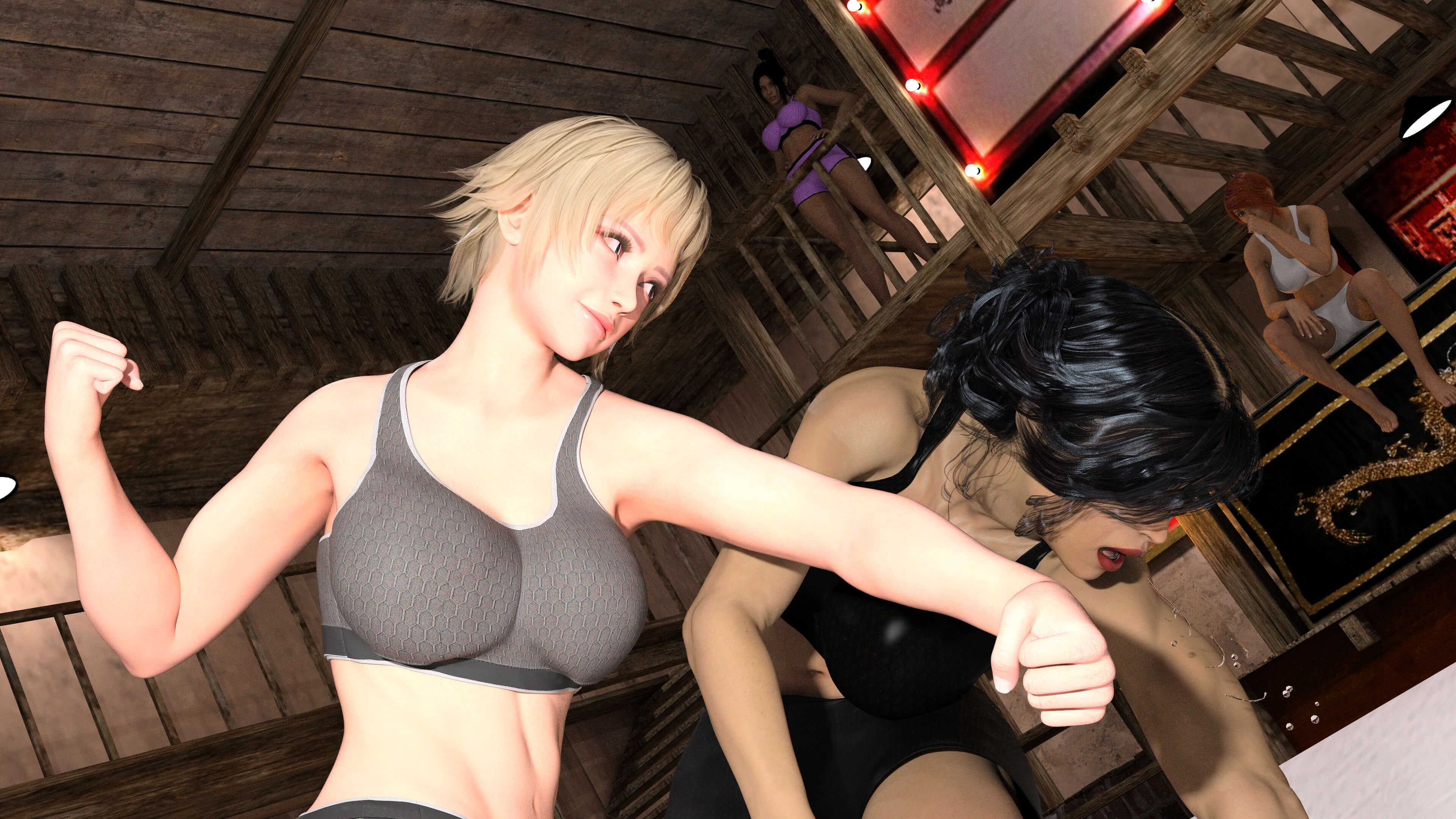 Spar Gone Wrong 3D Render, Digital Artwork by PTBRengoku