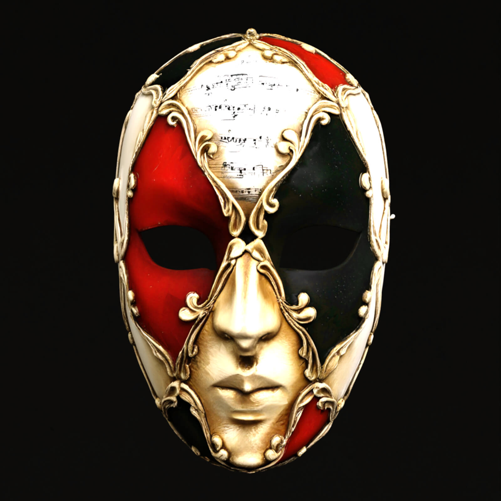PU Requiem Mask for Genesis 9 Daz Content