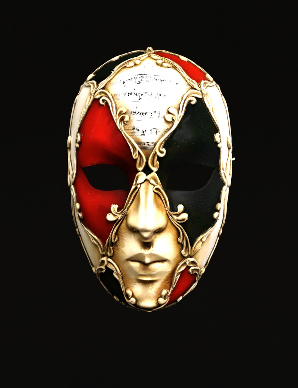 PU Requiem Mask for Genesis 9 Daz Content