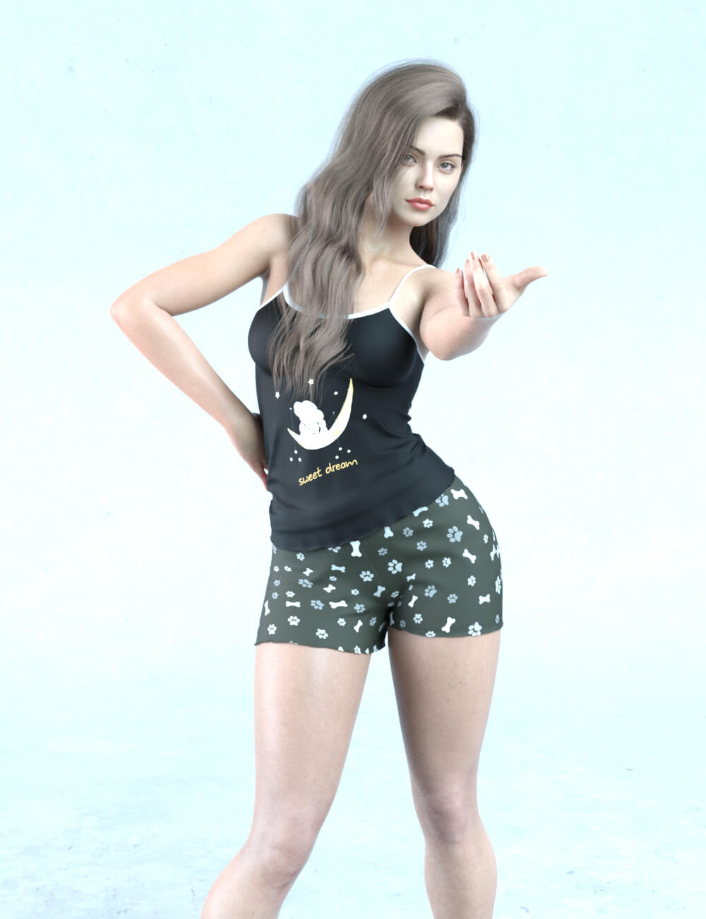 PU Sally for Genesis 8 Female Daz Content