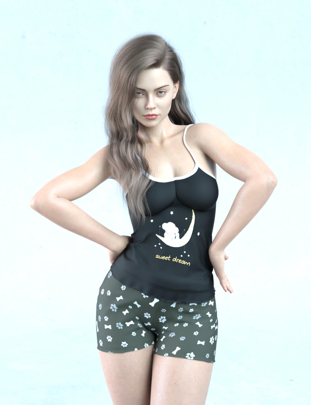 PU Sally for Genesis 8 Female Daz Content