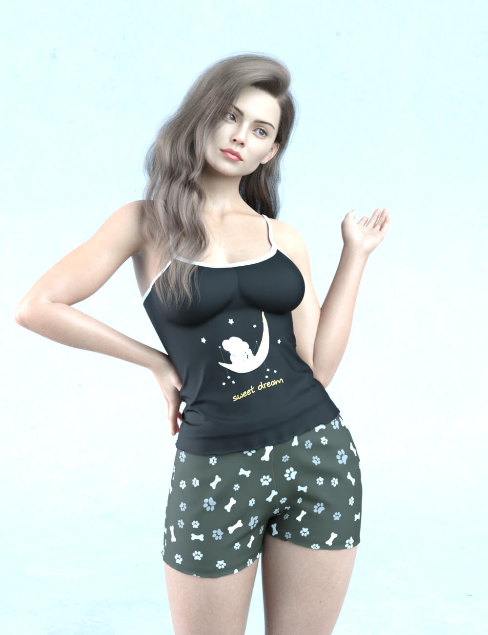 PU Sally for Genesis 8 Female Daz Content