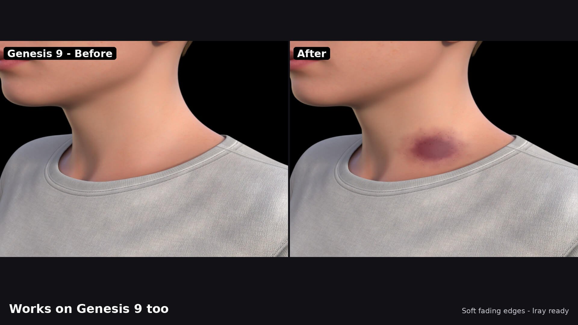One Click Skin FX for DAZ 3D Daz Content