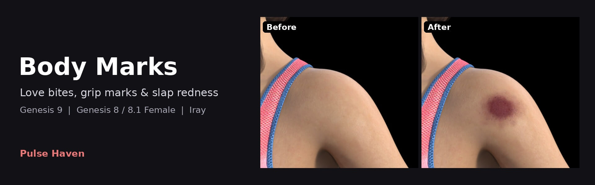 One Click Skin FX for DAZ 3D Daz Content