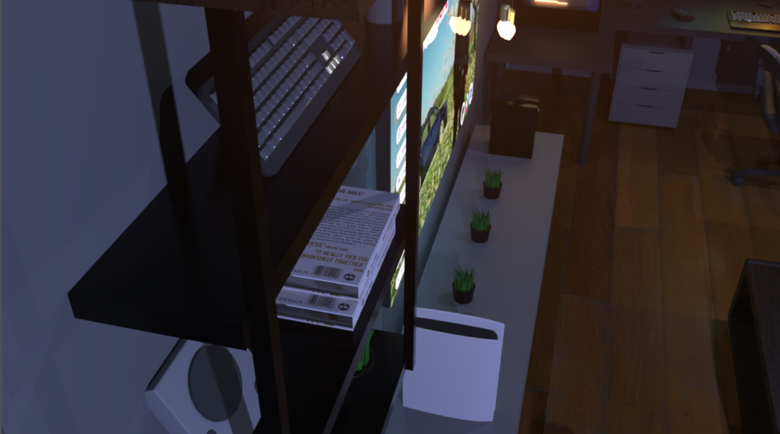 Cozy Gaming Room DAZ 3D Daz Content