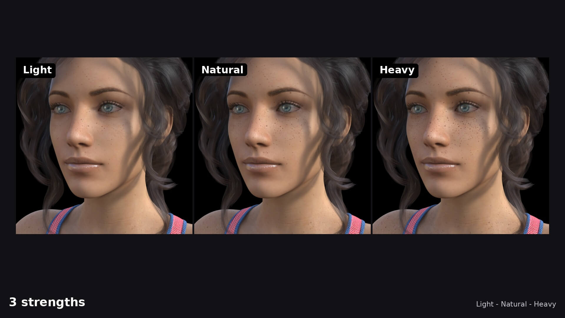 Freckles One Click for DAZ 3D Daz Content