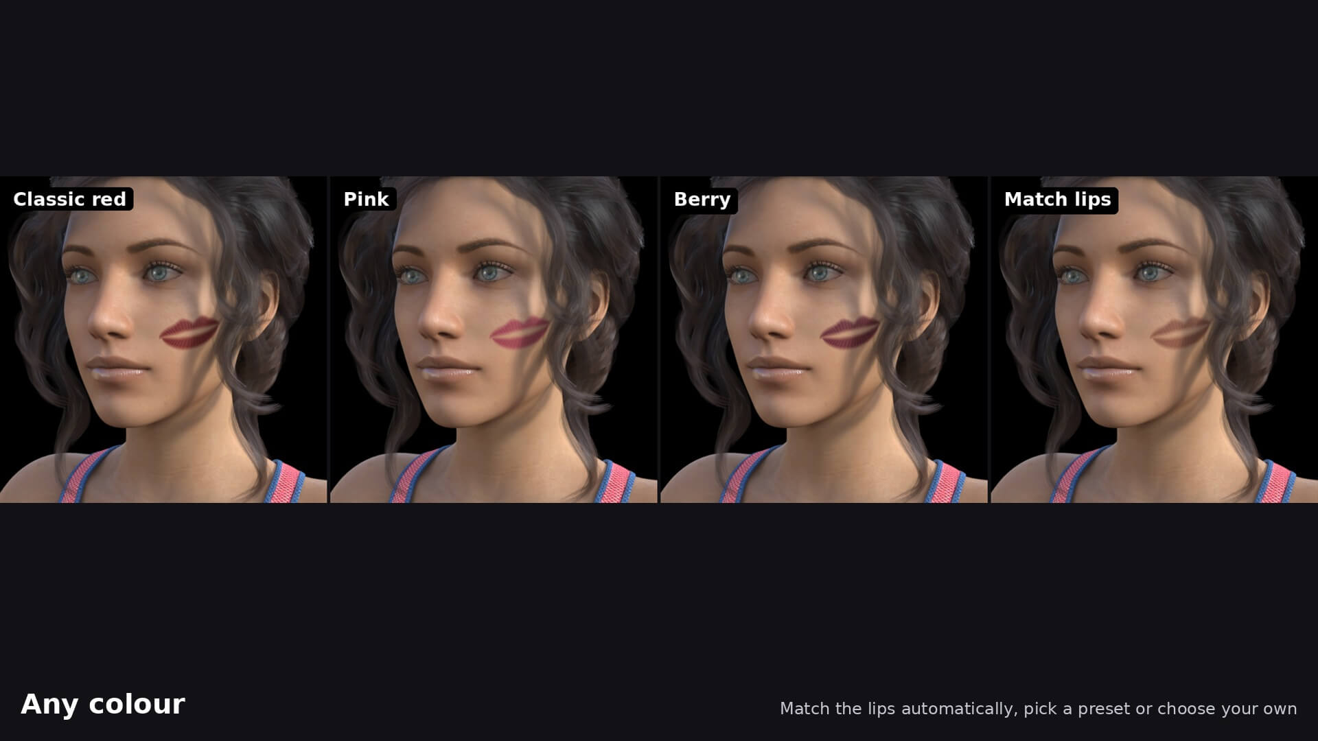 Lipstick Marks One Click for DAZ 3D Daz Content