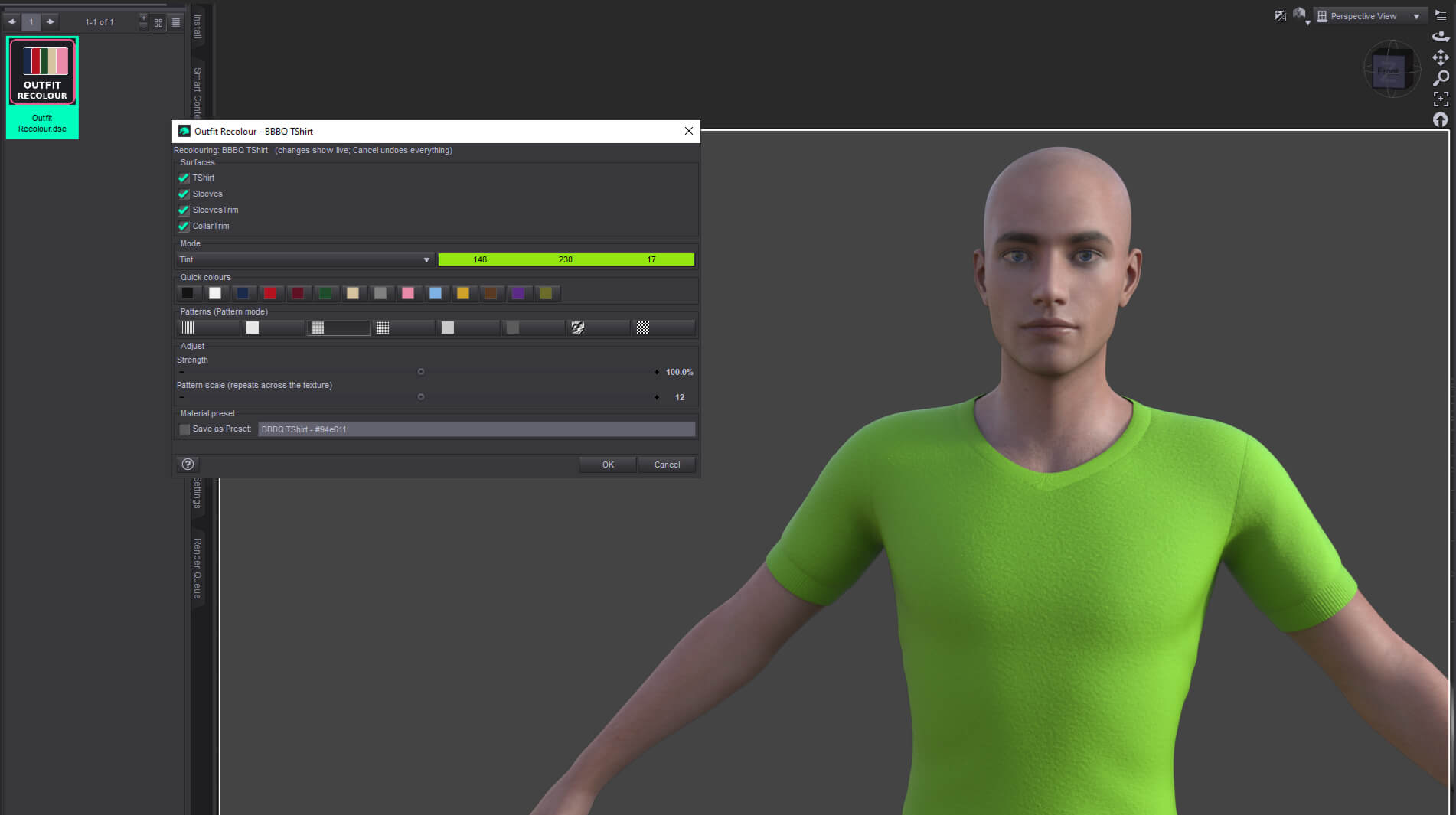 Outfit / Clothing Color Changer for DAZ 3D Daz Content