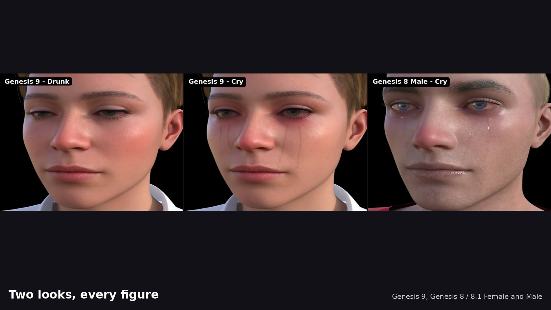 One Click Skin FX for DAZ 3D Daz Content