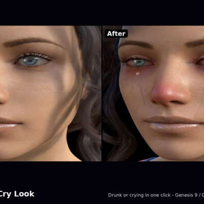 One Click Cry Look