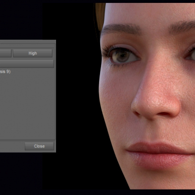 One Click Skin Enhance for Daz 3D