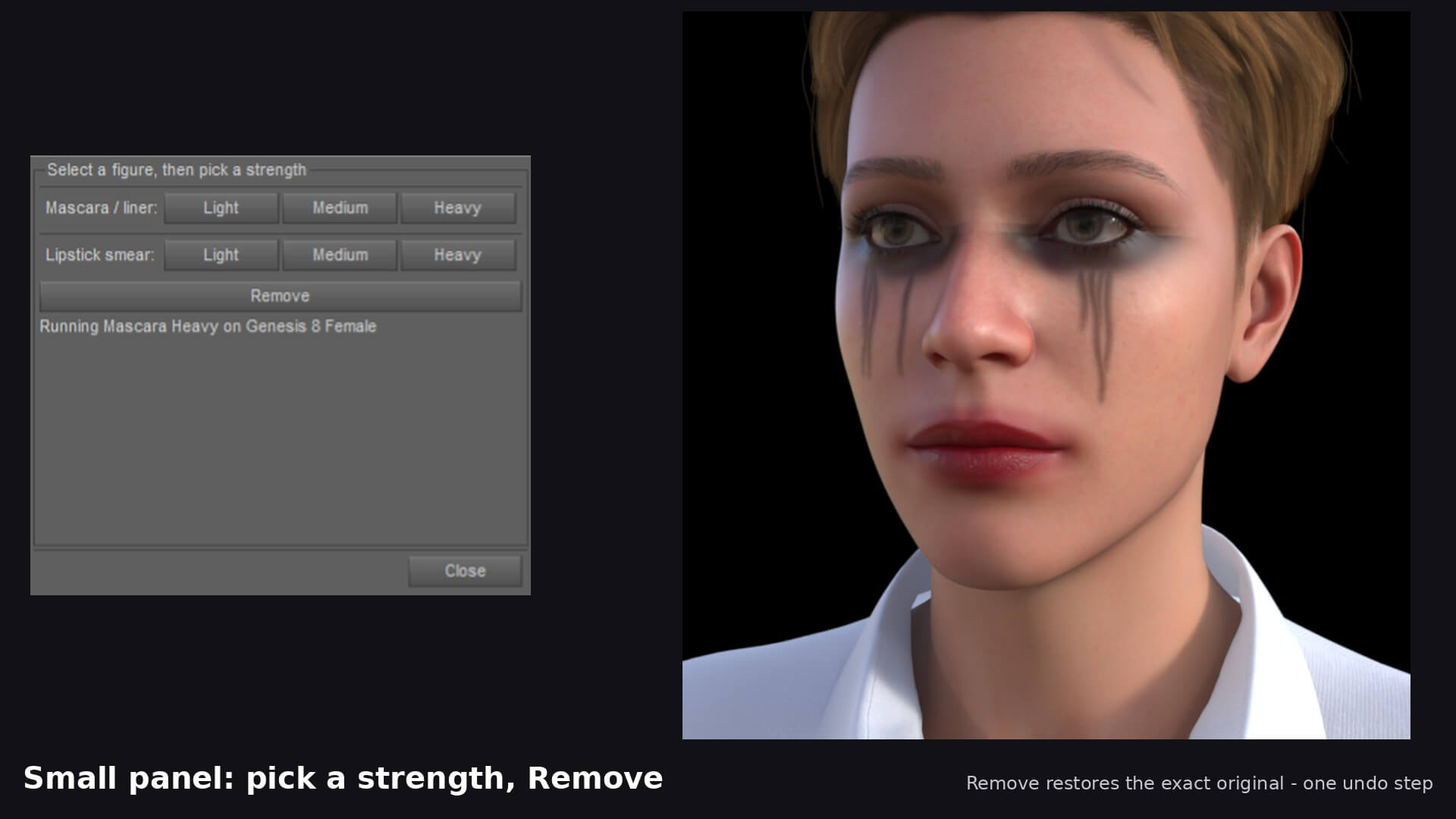 One Click Skin FX for DAZ 3D Daz Content
