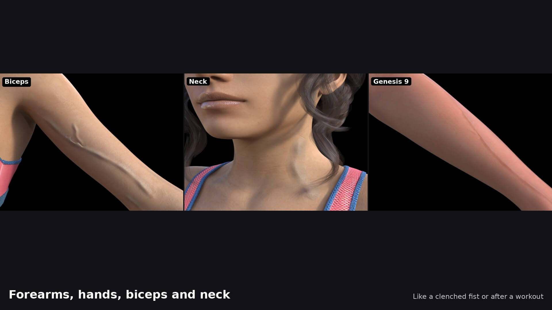 Veins One Click for DAZ Daz Content