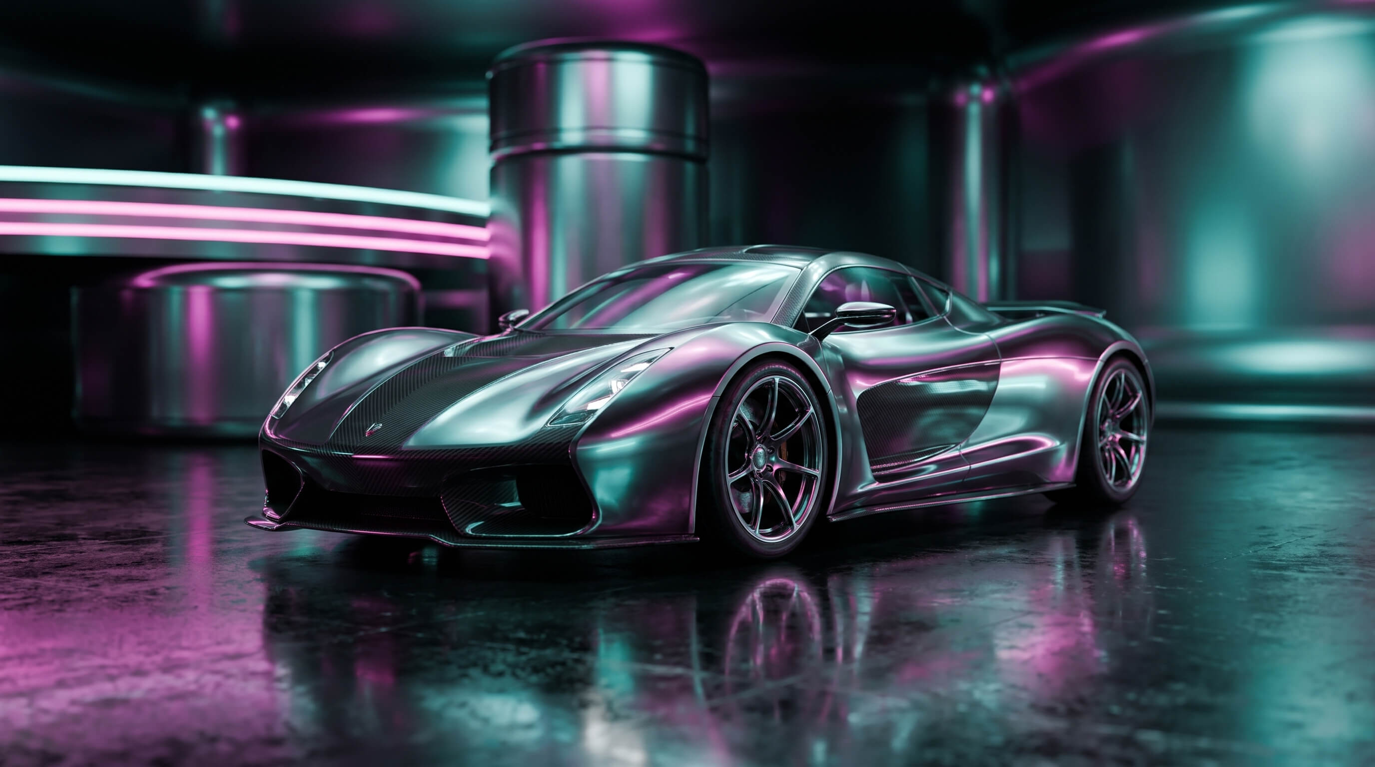 Sci-Fi Cyberpunk Studio Hdri HDR Image