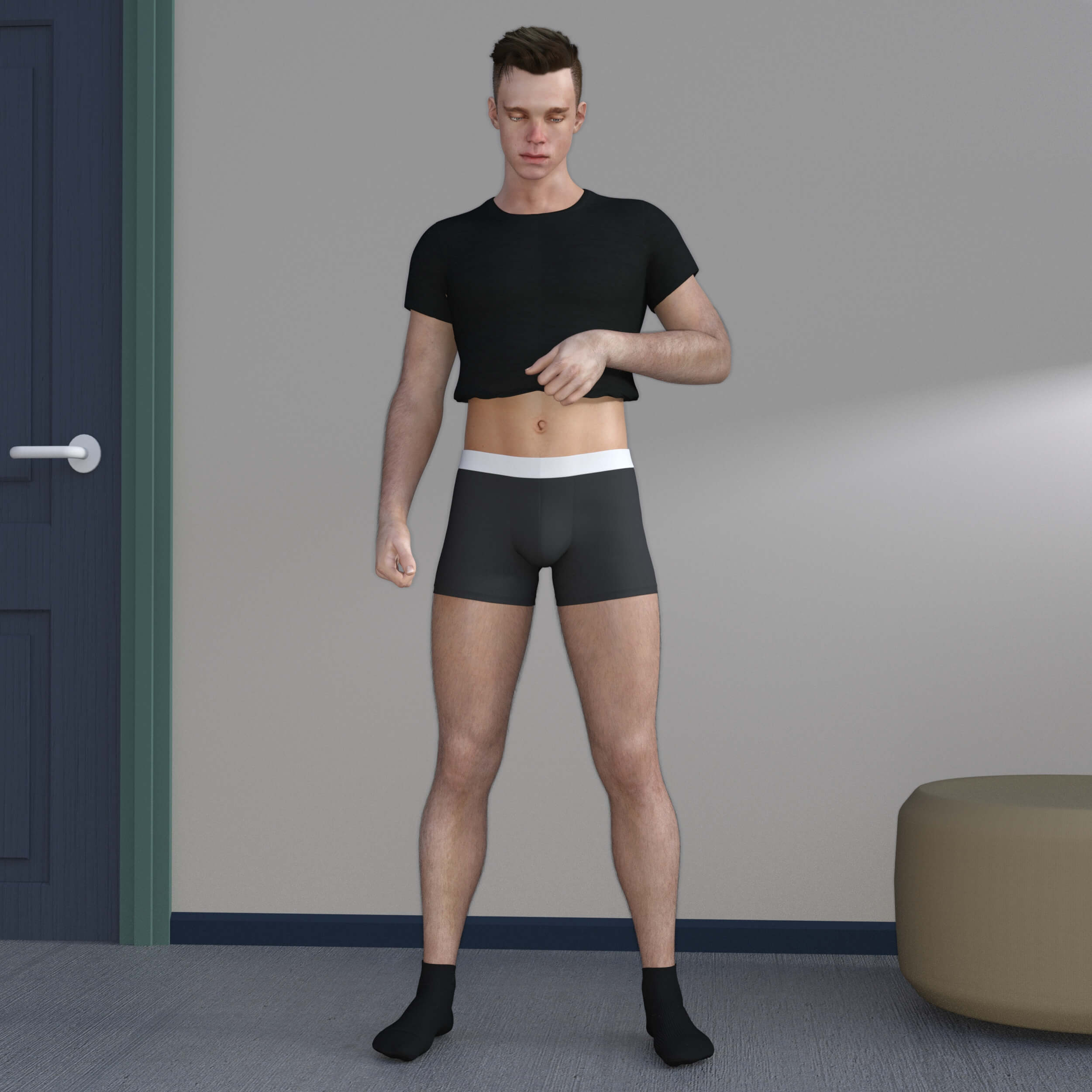 At Home Poses for Genesis 3 8 and 8.1 Male Daz Content