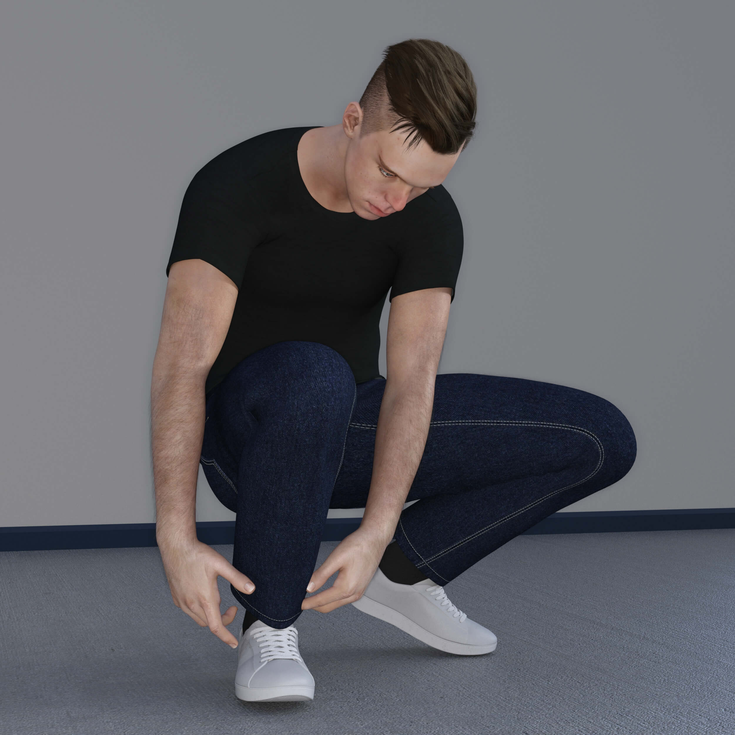 At Home Poses for Genesis 3 8 and 8.1 Male Daz Content