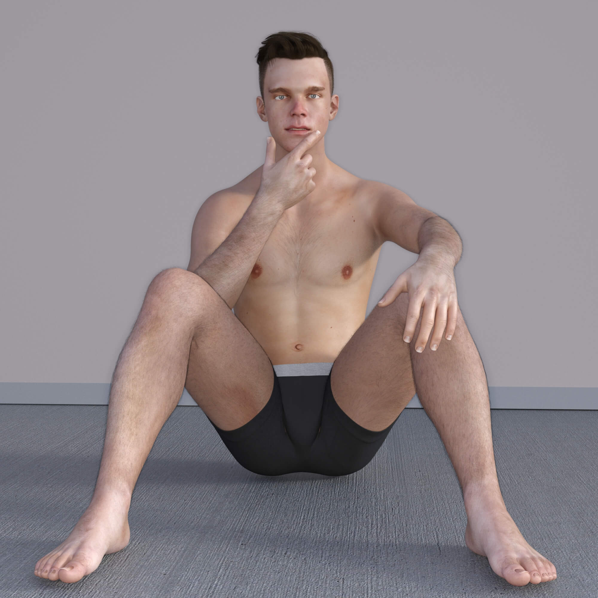 Solo Poses for G3M G8M G8.1M Daz Content