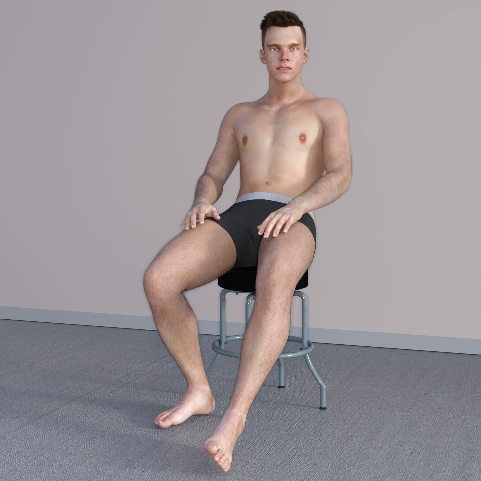 Solo Poses for G3M G8M G8.1M Daz Content