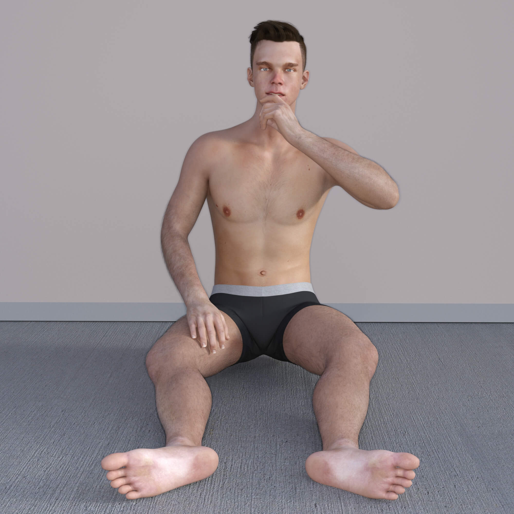 Solo Poses for G3M G8M G8.1M Daz Content