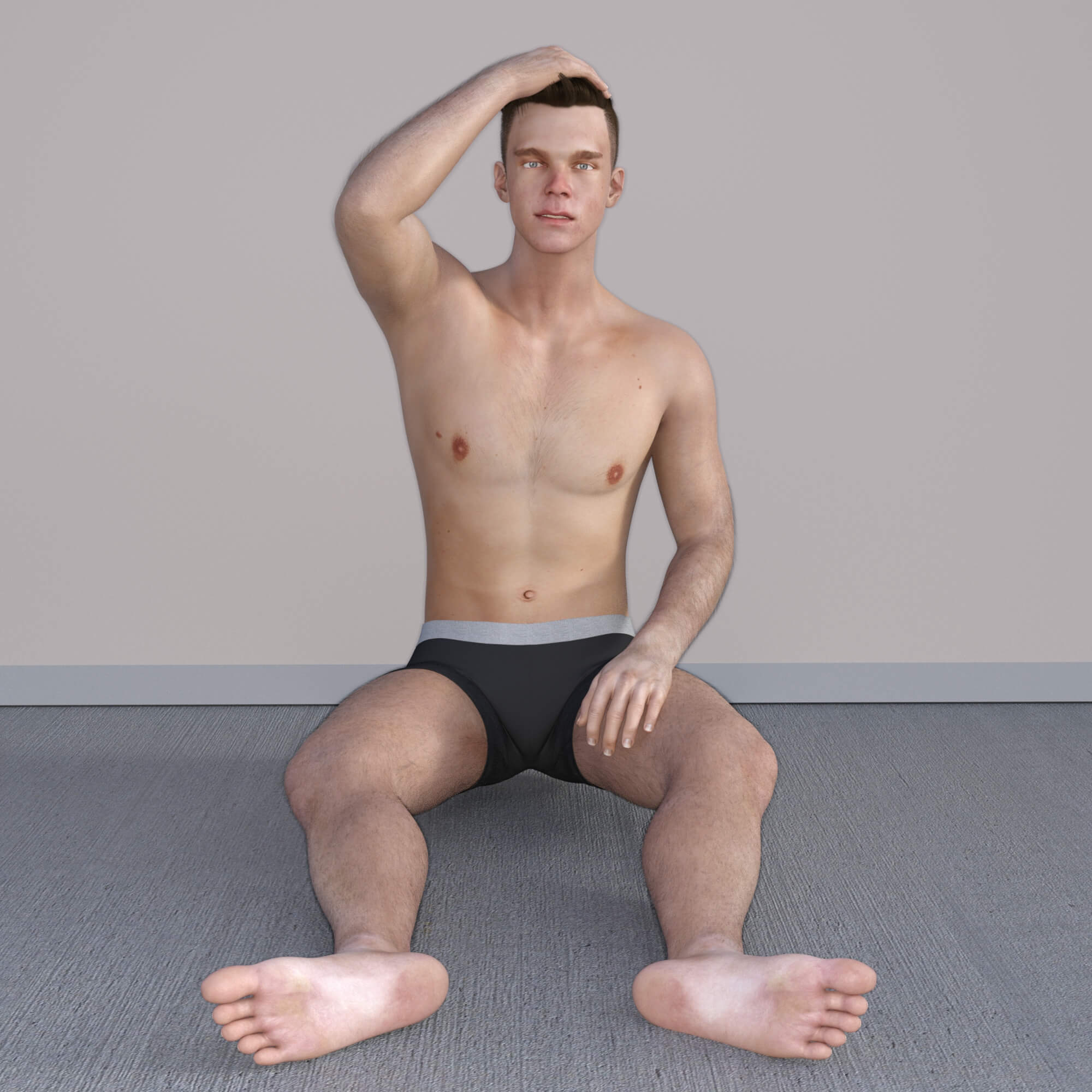 Solo Poses for G3M G8M G8.1M Daz Content