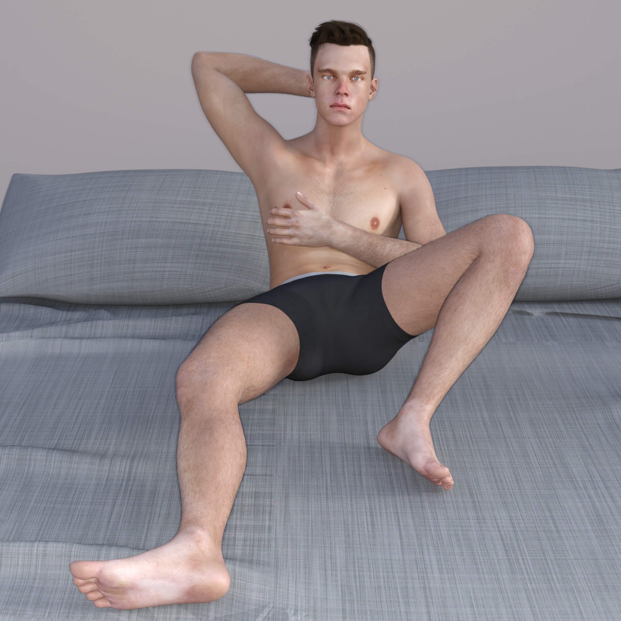 Solo Poses for G3M G8M G8.1M Daz Content