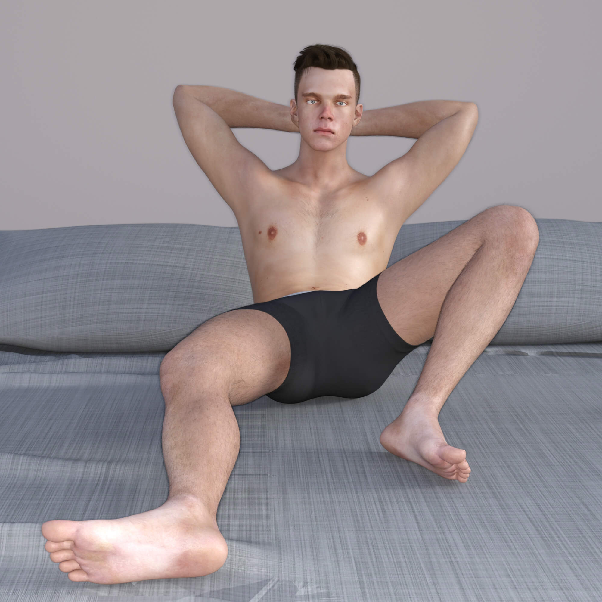 Solo Poses for G3M G8M G8.1M Daz Content