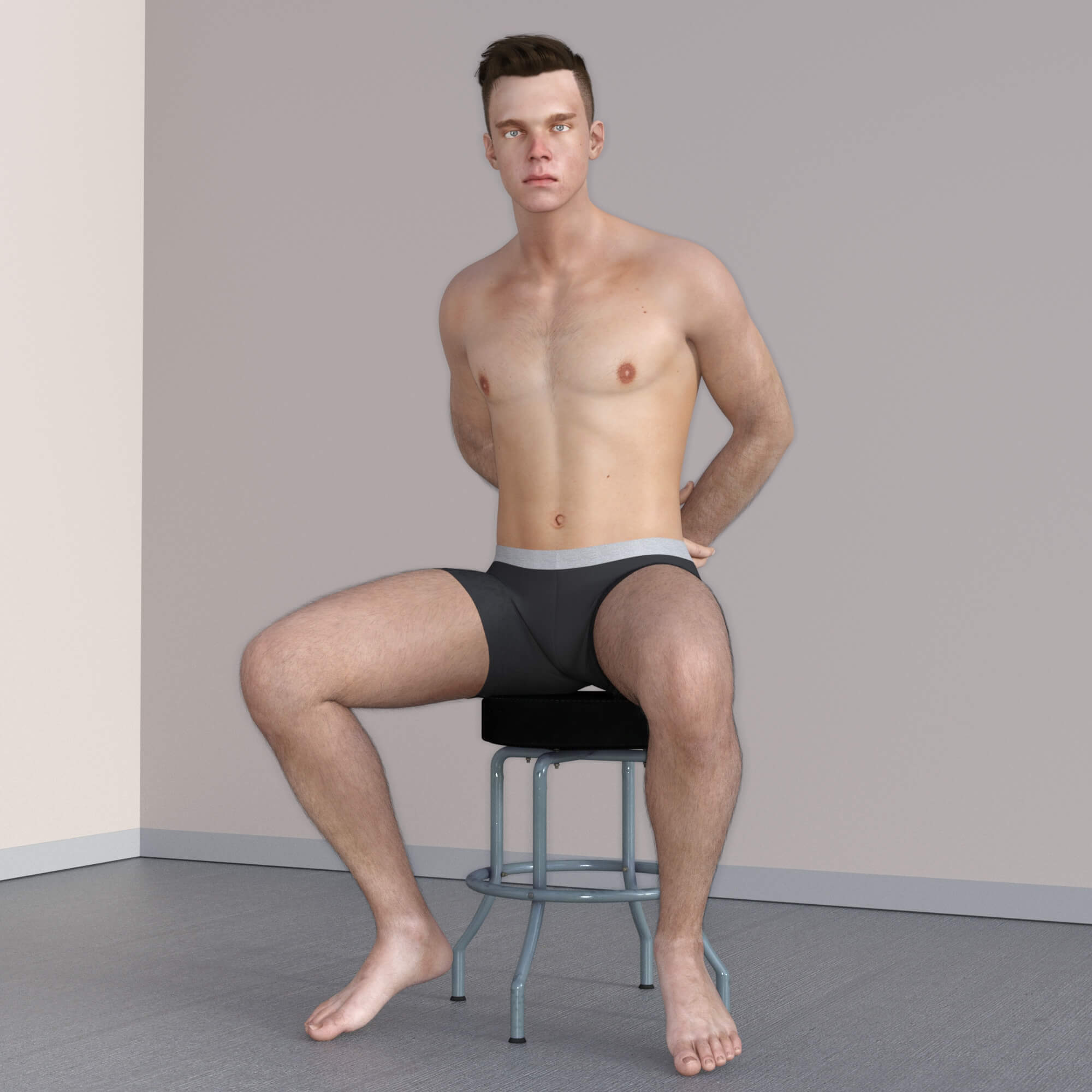 Solo Poses for G3M G8M G8.1M Daz Content